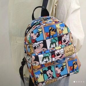 Colorful Cartoon Character Backpack